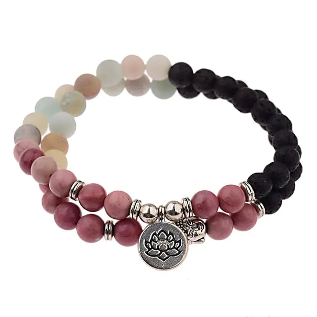 Charm Retro Buddha Bead Bracelet