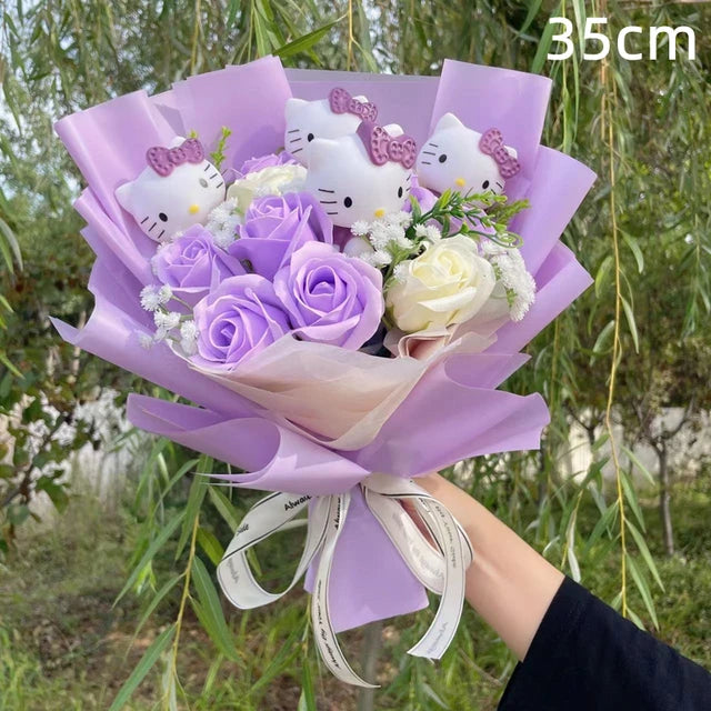 Plush Dolls  Flower Bouquet